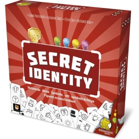 Strohmann Games, Secret Identity - Juego de Fiesta - Juego de deducción - 3 a 8 Jugadores - A Partir de 10 años - 30 a 60