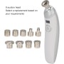 BHDK Máquina de Microdermoabrasión de Diamante de Mano, Equipo Profesional para el Cuidado de la Piel Facial con 8 Puntas de