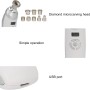 BHDK Máquina de Microdermoabrasión de Diamante de Mano, Equipo Profesional para el Cuidado de la Piel Facial con 8 Puntas de