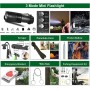 scosao Kit de Supervivencia Profesional Botiquín de Primeros Auxilios,Multifuncional de Emergencia Kit Supervivencia Militar
