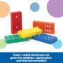 Learning Resources Juego de dominó Doble Seis con fichas de Madera
