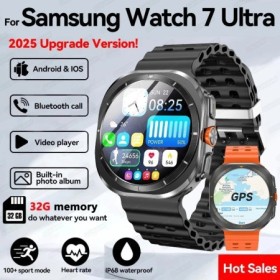 Gran oferta 2025 nuevo para Samsung Watch 7 Ultra Smart Watch hombres 