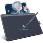 HUION HS611 Tableta Gráfica,Tabletas de Dibujo Profesional con Lápiz Digital PW500,Equipado con Botones Táctiles Multimedia