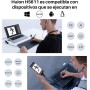 HUION HS611 Tableta Gráfica,Tabletas de Dibujo Profesional con Lápiz Digital PW500,Equipado con Botones Táctiles Multimedia