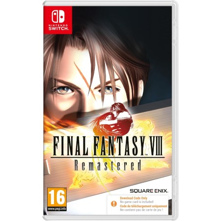 Final Fantasy VIII Remastered - Switch Code in box