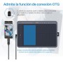 HUION HS611 Tableta Gráfica,Tabletas de Dibujo Profesional con Lápiz Digital PW500,Equipado con Botones Táctiles Multimedia