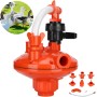 Fydun Regulador de Presión de Agua Profesional para Aves de Corral Equipo de Agua para Granja Potable para Pollos Regulador de