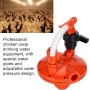 Fydun Regulador de Presión de Agua Profesional para Aves de Corral Equipo de Agua para Granja Potable para Pollos Regulador de