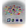 Mercurio - La Morada Maldita - Juego de Mesa de Acción Rápida para 2-6 Jugadores - Desafío de Percepción Visual y Motricidad -
