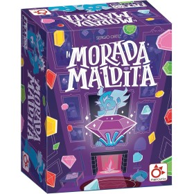 Mercurio - La Morada Maldita - Juego de Mesa de Acción Rápida para 2-6 Jugadores - Desafío de Percepción Visual y Motricidad -