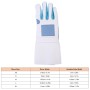 Depisuta Guantes de esgrima para florete y Sable, Guante de esgrima de Tejido de Punto Lavable Equipo Profesional de esgrima,