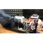 Qcwwy Bomba de Aceite de Máquina de Humo de Niebla, 40 Dcb 900W Iron Fogger Equipo de Belleza Piezas de Fiesta de Escenario