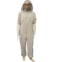 Traje de apicultor - Traje de apicultura profesional con guantes, ropa con capucha protectora para apicultores, anti avispas