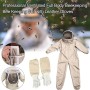 Traje de apicultor - Traje de apicultura profesional con guantes, ropa con capucha protectora para apicultores, anti avispas