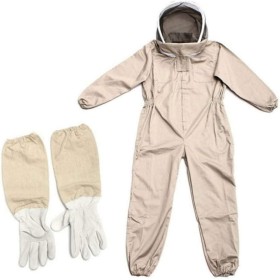 Traje de apicultor - Traje de apicultura profesional con guantes, ropa con capucha protectora para apicultores, anti avispas