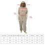 Traje de Apicultura con Guantes, Traje de Apicultor Profesional con Velo, Ropa Apicultura Protección Cuerpo Completo Hombres