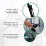 Unger Unitec - Kit avanzado de Limpieza de Ventanas 4 en 1, Equipo Profesional de Limpieza de Ventanas para Interiores y