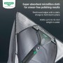 Unger Unitec - Kit avanzado de Limpieza de Ventanas 4 en 1, Equipo Profesional de Limpieza de Ventanas para Interiores y