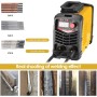 Soldador Inverter,Aomdom Profesional 300A MMA Maquina Soldar ARC IGBT Soldador de ARCO 220 V Máquina de Soldar Digital LCD