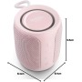 Vieta Pro Altavoz Bluetooth Potente 20W, Radio FM, Resistente al Agua, 12H Batería, Micrófono, Aux-In, USB-C, TWS, Compatible