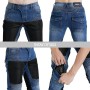SHUOJIA Hombre Motocicleta Pantalones Jeans Con Protección Motorcycle Biker Pant 4 X Equipo De Protección, Pantalones De