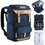 K&F Concept Mochila para Cámara Profesional, Bolsa para Fotografía Impermeable, Mochila para Fotográfica Multifuncional