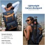 K&F Concept Mochila para Cámara Profesional, Bolsa para Fotografía Impermeable, Mochila para Fotográfica Multifuncional