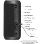Altavoz Bluetooth Portátiles 30W, M2 Pro Edición Mejorada, Sonido Stereo 360°, 30 Horas de Reproducción, Waterproof IPX6, con