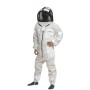 Traje de abeja Ultra ventilado 3 capas Premium Mesh Mono de apicultor Hombre Mujer Velo de esgrima Mono de apicultor anti