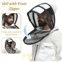 Traje de abeja Ultra ventilado 3 capas Premium Mesh Mono de apicultor Hombre Mujer Velo de esgrima Mono de apicultor anti