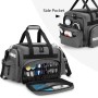 Damero Bolsa de trauma médica vacía, bolsa de primeros auxilios profesional con múltiples bolsillos para suministros