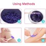 Calentador de cera doble Calentador eléctrico profesional Equipo de piel facial caliente doble SPA Conjunto de temperatura