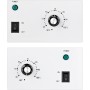Calentador de cera doble Calentador eléctrico profesional Equipo de piel facial caliente doble SPA Conjunto de temperatura