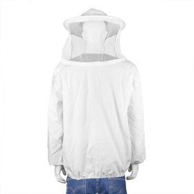 Linian Traje de Apicultor Profesional, Chaqueta para Apicultura, Equipo con Sombrero para Hombres y Mujeres