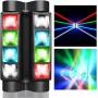 BETOPPER luces de discoteca 8 * 3W cabeza móvil LED DJ luces escenario luz discoteca DMX Foco profesional fiesta luz RGBW spider
