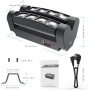 BETOPPER luces de discoteca 8 * 3W cabeza móvil LED DJ luces escenario luz discoteca DMX Foco profesional fiesta luz RGBW spider