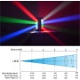 BETOPPER luces de discoteca 8 * 3W cabeza móvil LED DJ luces escenario luz discoteca DMX Foco profesional fiesta luz RGBW spider