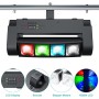 BETOPPER luces de discoteca 8 * 3W cabeza móvil LED DJ luces escenario luz discoteca DMX Foco profesional fiesta luz RGBW spider