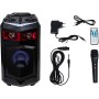 Altavoz Bluetooth Potente, Trolley con Ruedas, Altavoz Bluetooth, 60W, Altavoz portatil, inalambrico, USB, Tarjeta SD, aux