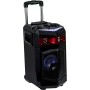 Altavoz Bluetooth Potente, Trolley con Ruedas, Altavoz Bluetooth, 60W, Altavoz portatil, inalambrico, USB, Tarjeta SD, aux