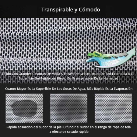 Maillots de Ciclismo de Manga Corta para Hombre Ropa de Ciclismo Transpirable y de Secado rápido para el Verano Equipamiento a