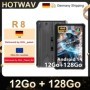 Tableta robusta HOTWAV R8, 12GB 4+8 de RAM + 128GB de almacenamiento, 
