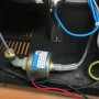 Qcwwy Bomba de Aceite de Máquina de Humo de Niebla, 40 Dcb 900W Iron Fogger Equipo de Belleza Piezas de Fiesta de Escenario