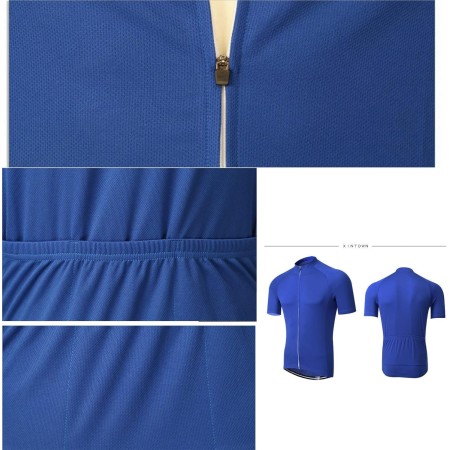 Hombre Conjunto Ropa de Ciclismo para Verano, para Hombre Maillot de Ciclismo para Hombre Conjunto de Traje de Ciclismo de