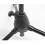 Vonyx MS10 Pie de Micrófono Negro. Pie de Micro, Negro, Equipo Profesional, Altura Ajustable, Equipo Compacto, Fácil de