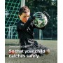 T1TAN Guantes de Portero para niños - Sin protección para los Dedos - Guantes de fútbol para niños - Los Profesionales del