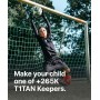 T1TAN Guantes de Portero para niños - Sin protección para los Dedos - Guantes de fútbol para niños - Los Profesionales del