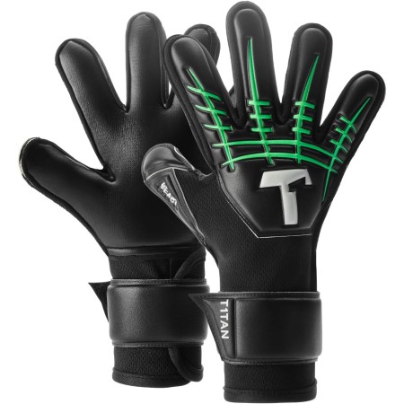 T1TAN Guantes de Portero para niños - Sin protección para los Dedos - Guantes de fútbol para niños - Los Profesionales del
