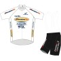 Marco Pantani Retro profesional equipo Mercatone Uno Ropa ciclismo conjunto para hombre, manga corta bicicleta ropa babero corto