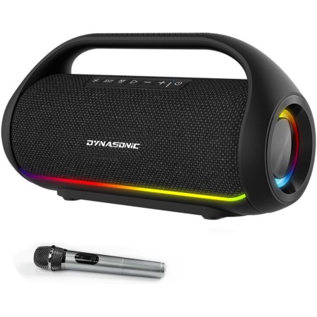DYNASONIC S90 - Altavoz Bluetooth portatil IPX5 Waterproof. Altavoz Exterior inalambrico. Wireless Stereo. Reproductor de Sonido